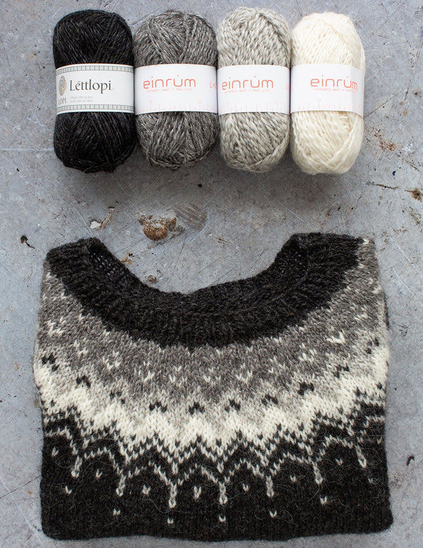 Bleideag: an easy yoke sweater that beginners can tackle - Ysolda
