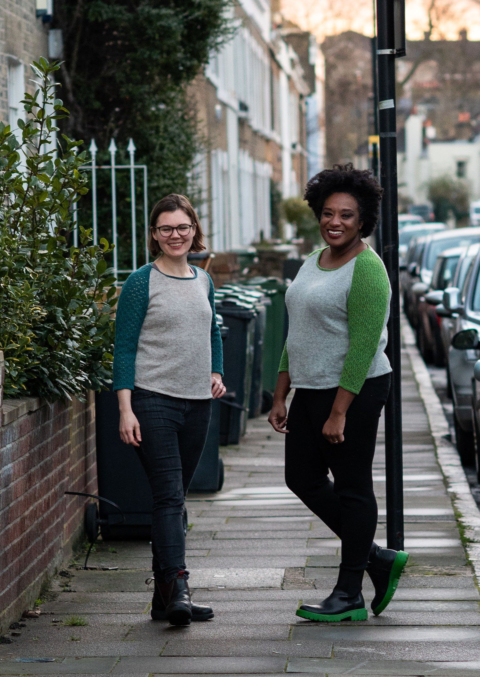 Notes from sweater class – what are we wearing under our sweaters?