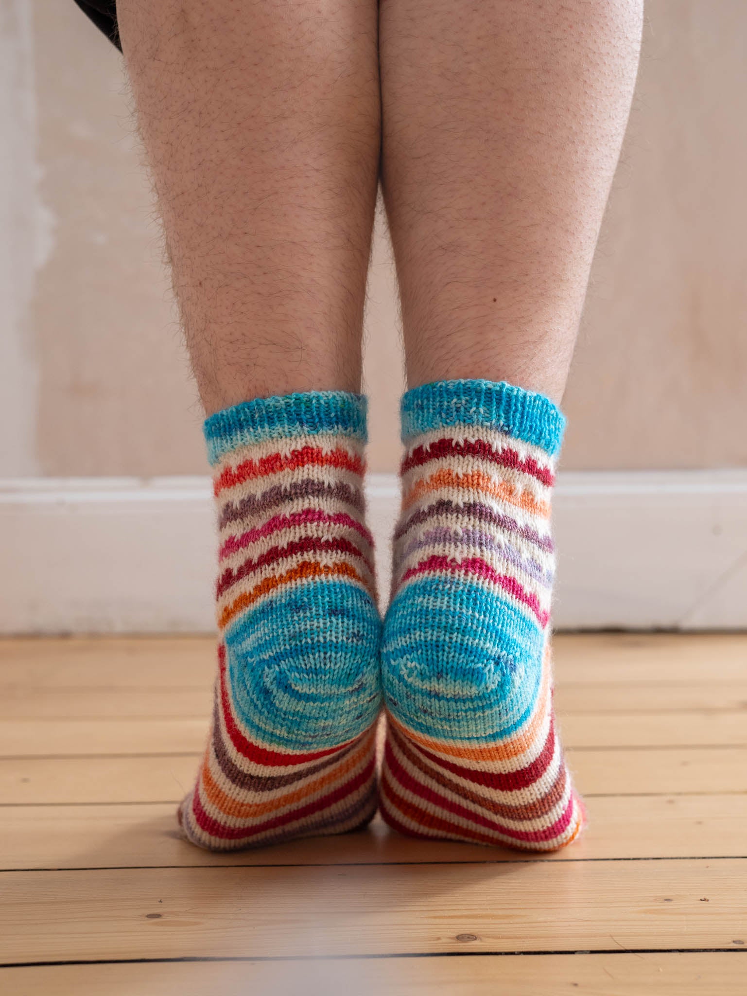 Shadow Print Socks