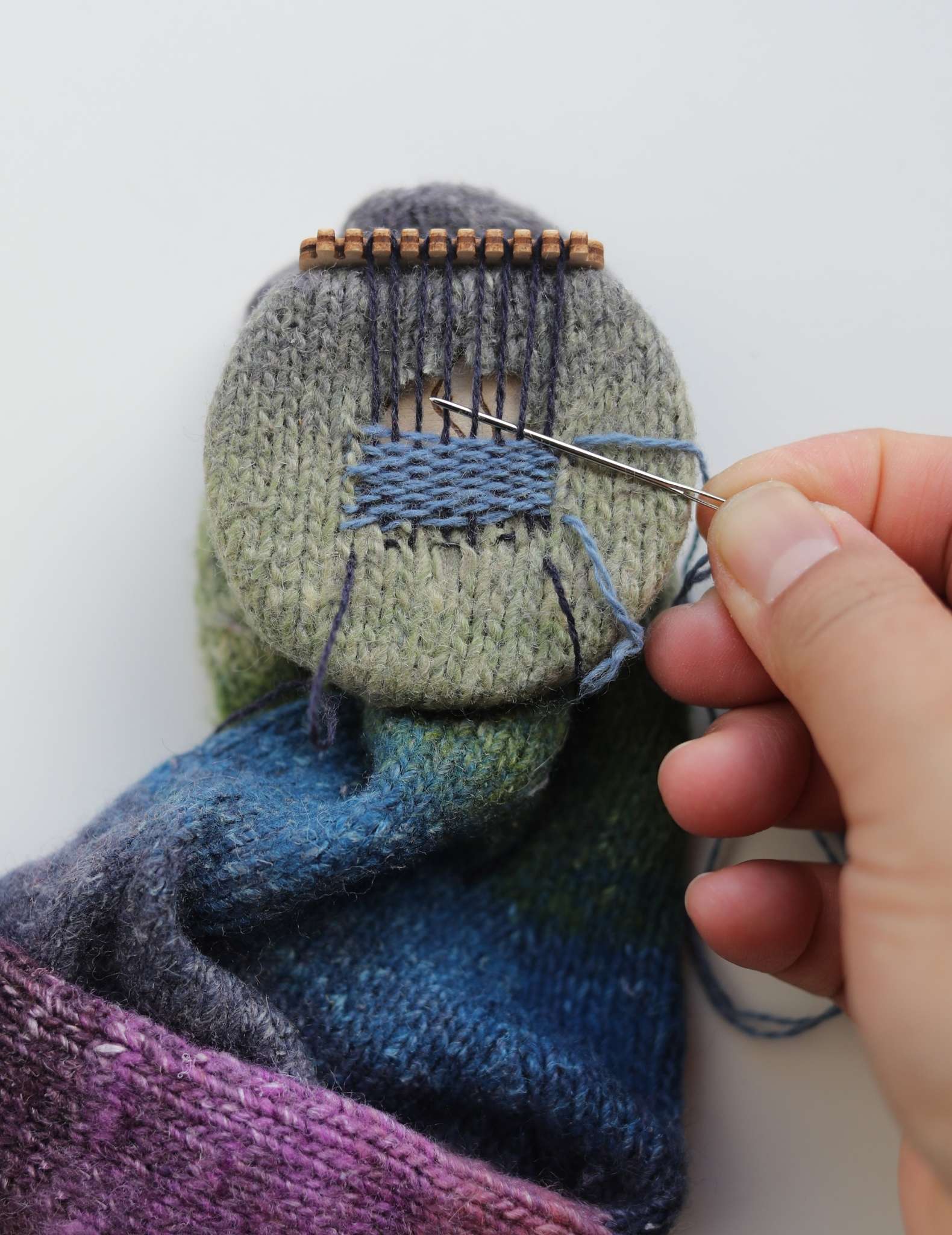Darning and Weaving - Mending Your Fabric - Warped Fibers