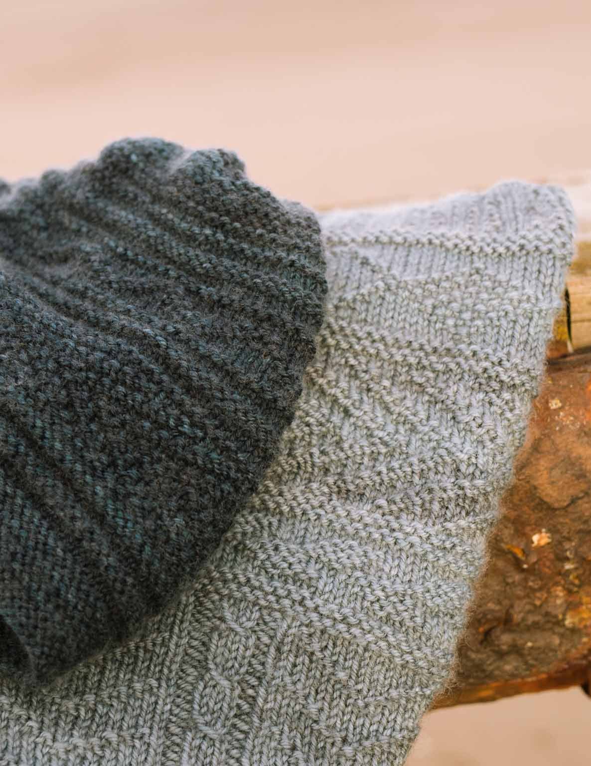 Gansey Bundle and Channel Island Cast On Tutorial