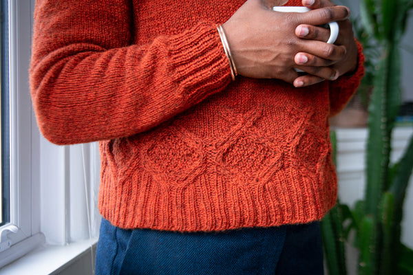 How to join the body and sleeves on a seamless sweater or cardigan - Ysolda