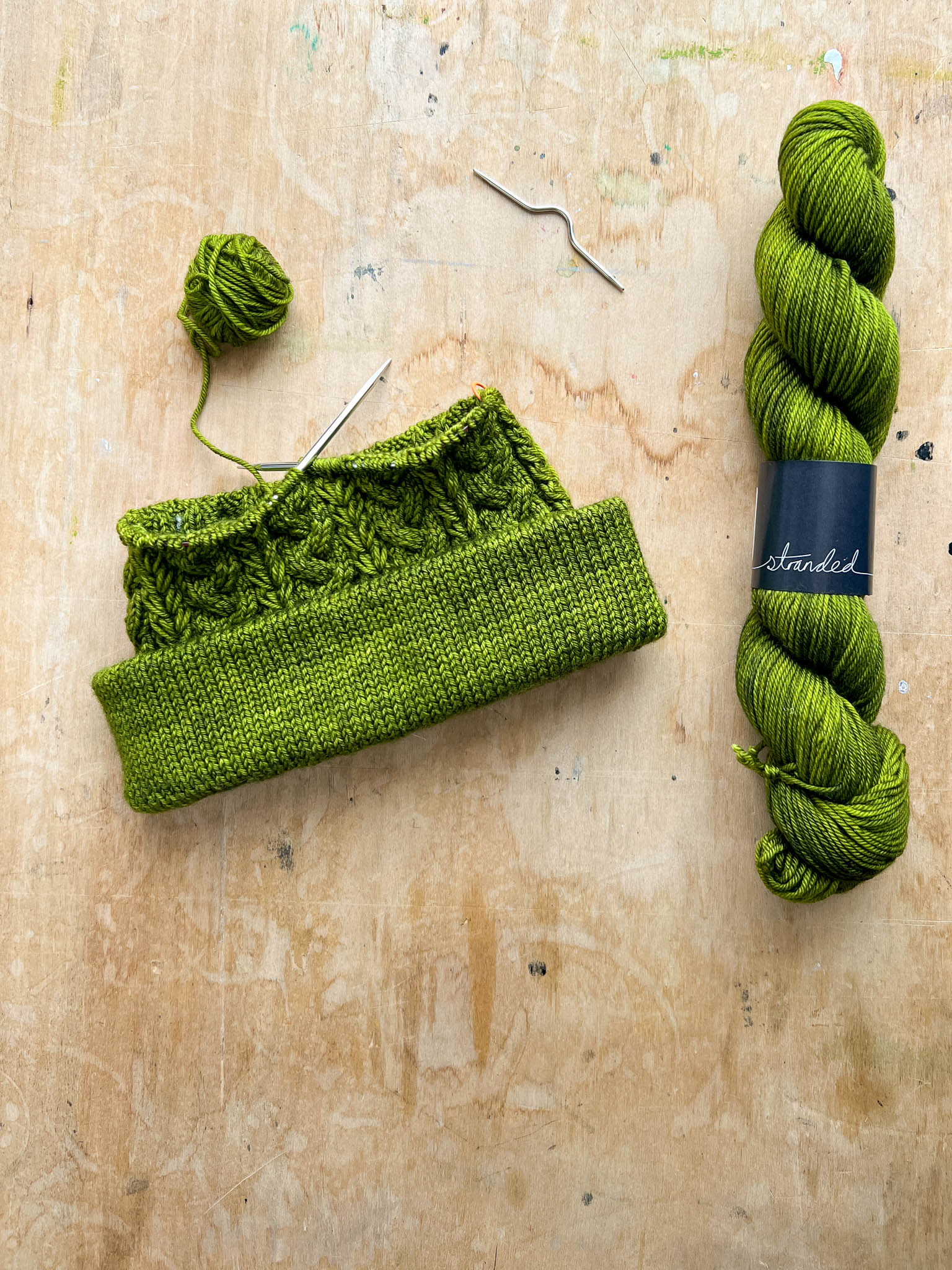Crown-shy Beanie