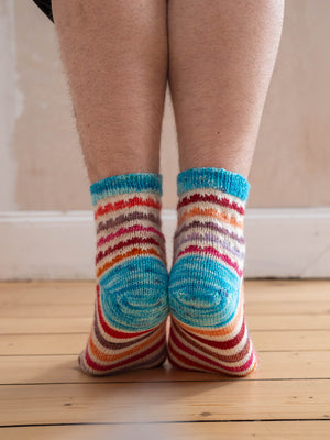 Shadow Print Socks