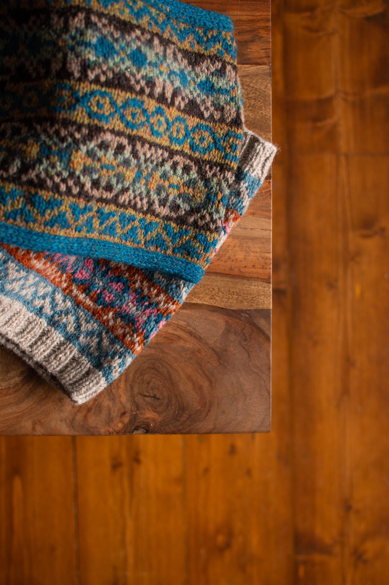 Easy Fair Isle Cowl