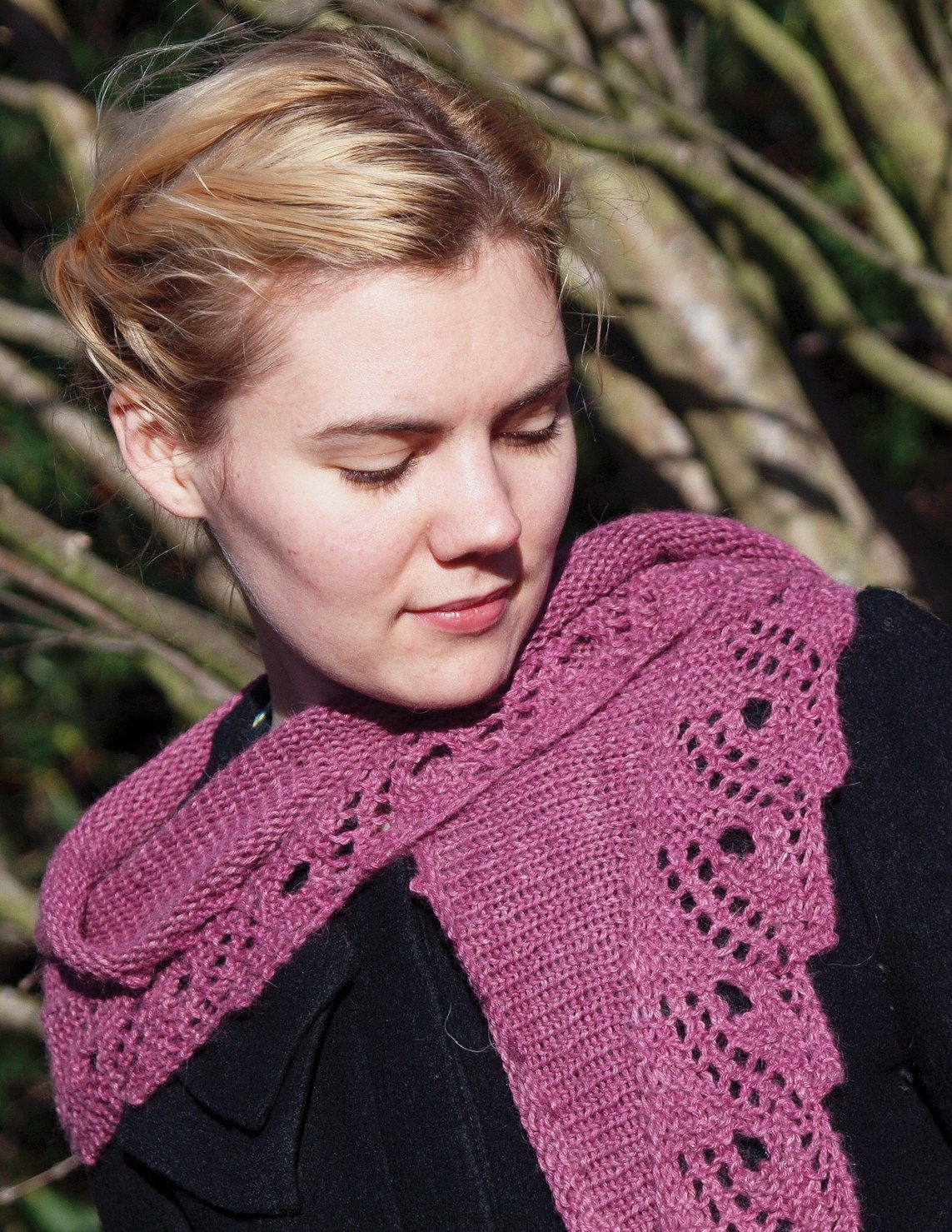 Scroll Lace Scarf Patterns Ysolda 