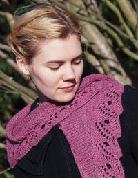 Scroll Lace Scarf - Ysolda