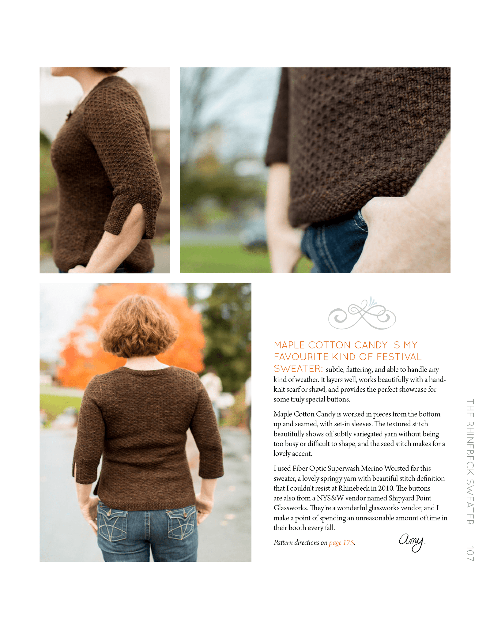The Rhinebeck Sweater Book Ysolda 