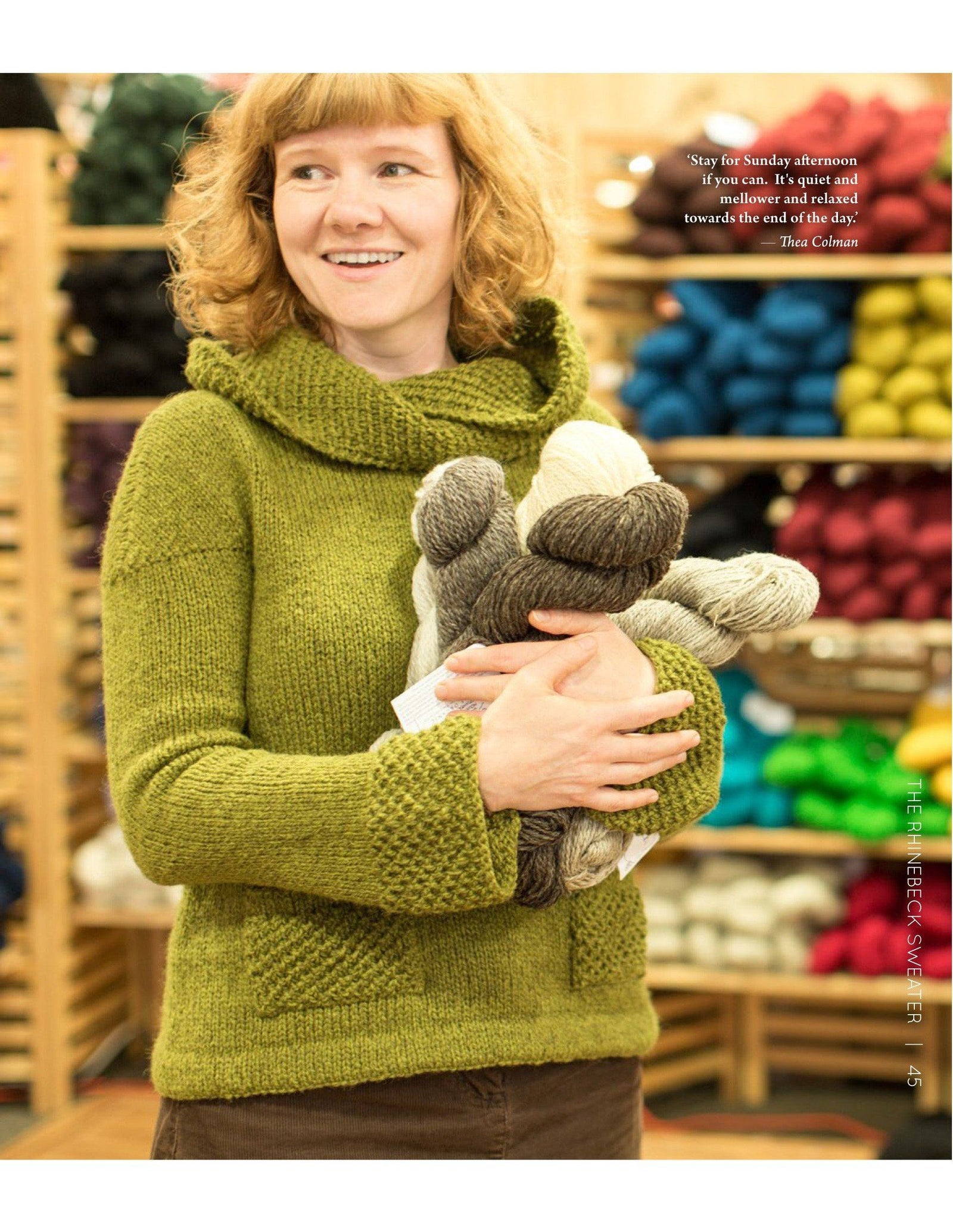 The Rhinebeck Sweater Book Ysolda 